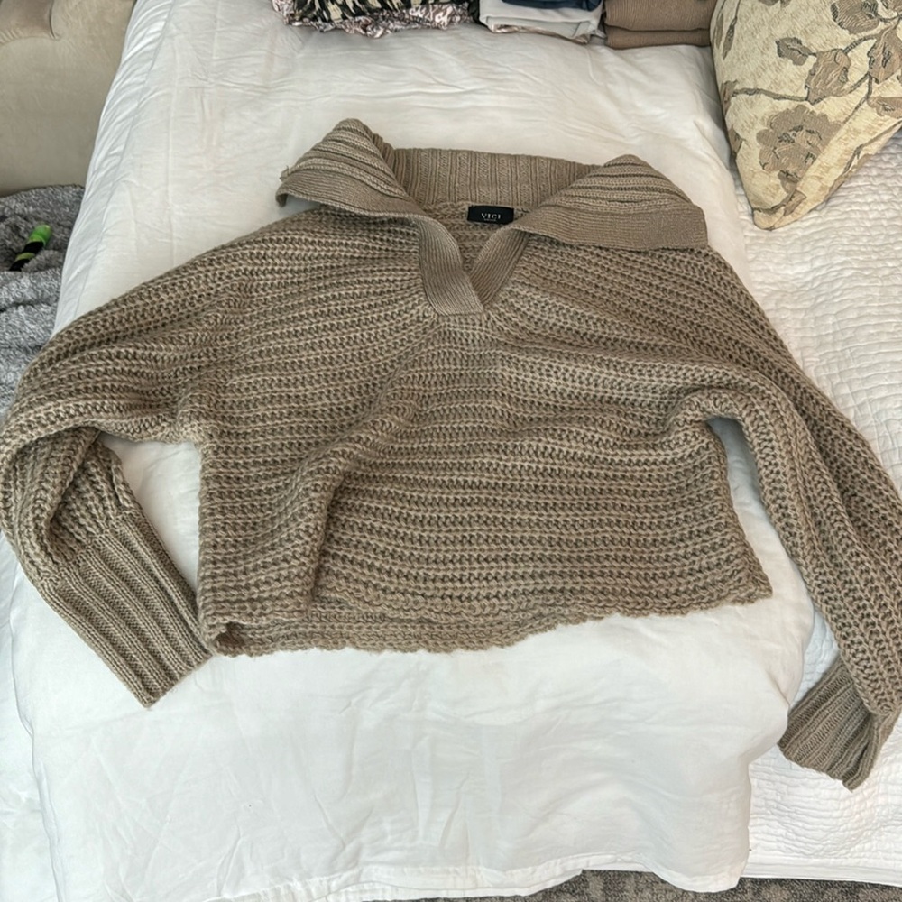 Tan sweater
